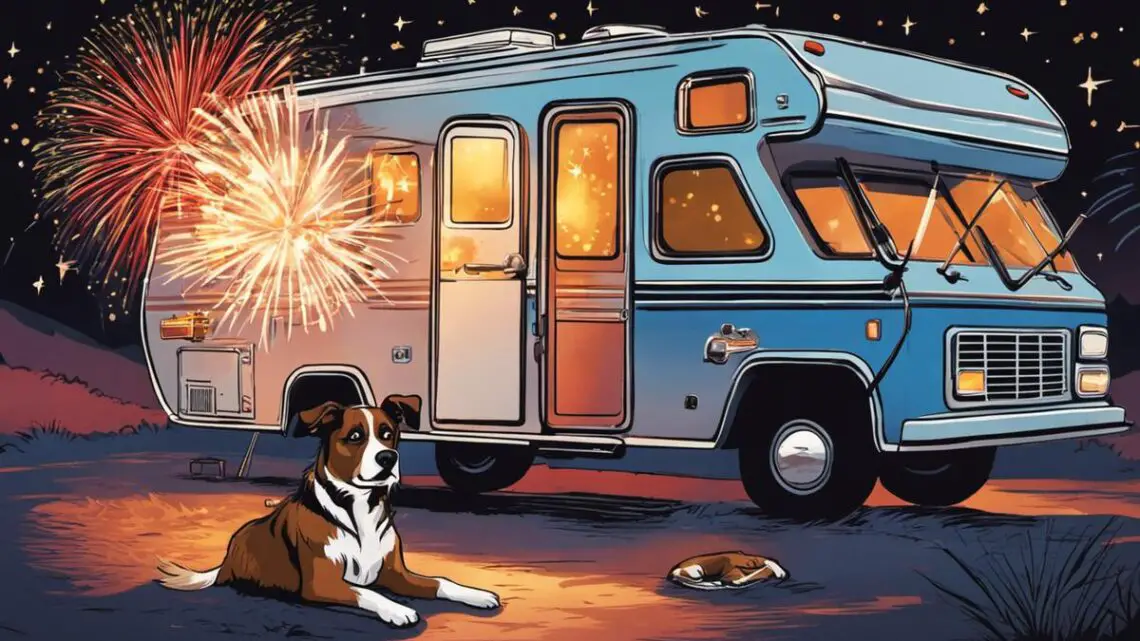 Easing Firework Night Stress for Dogs in RVs